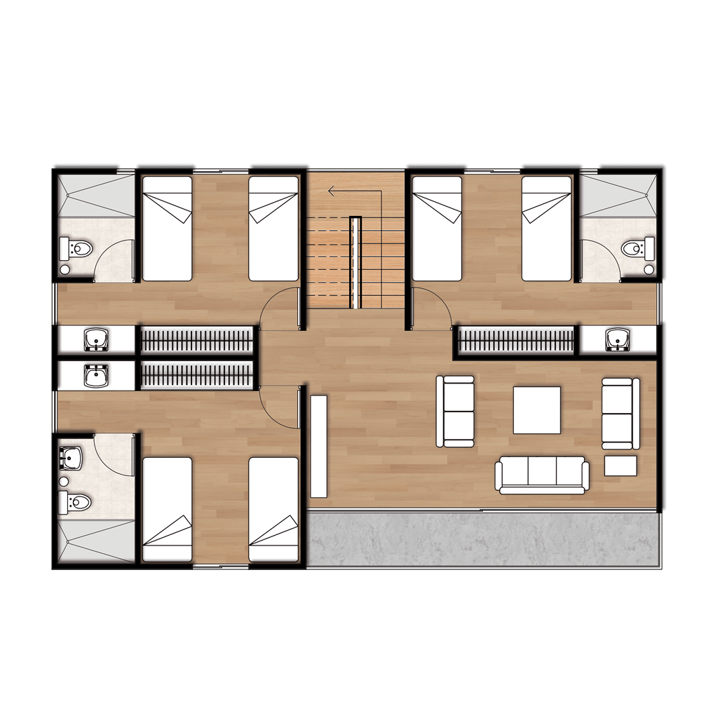 Casa W2 Piso 2